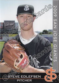 2009 San Jose Giants Steve Edlefsen