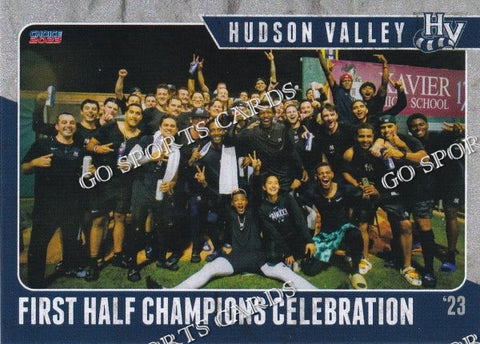 2023 Hudson Valley Renegades First Half Champs Team Photo
