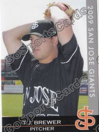 2009 San Jose Giants TJ Brewer