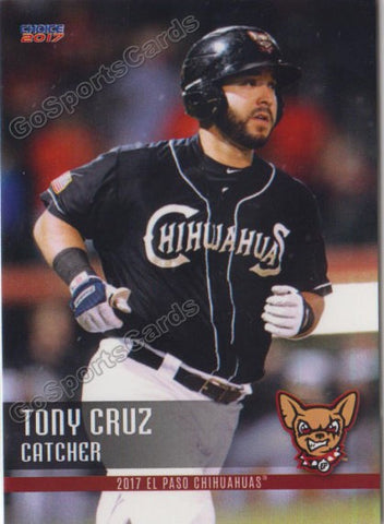 2017 El Paso Chihuahuas Tony Cruz