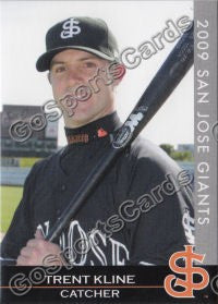 2009 San Jose Giants Trent Kline