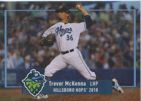 2018 Hillsboro Hops Trevor McKenna