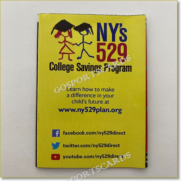 2017 Tri City ValleyCats Pocket Schedule