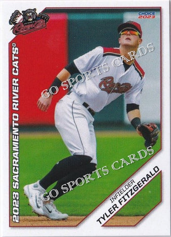 2023 Sacramento River Cats Tyler Fitzgerald