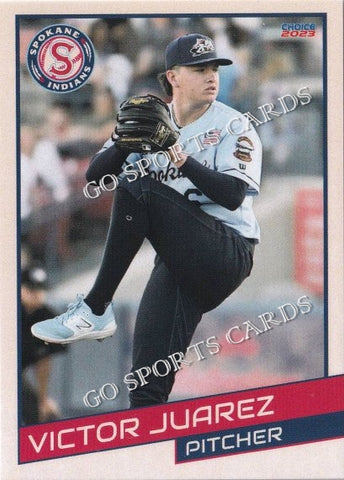 2023 Spokane Indians Victor Juarez