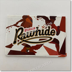 2021 Visalia Rawhide Pocket Schedule – Go Sports Cards