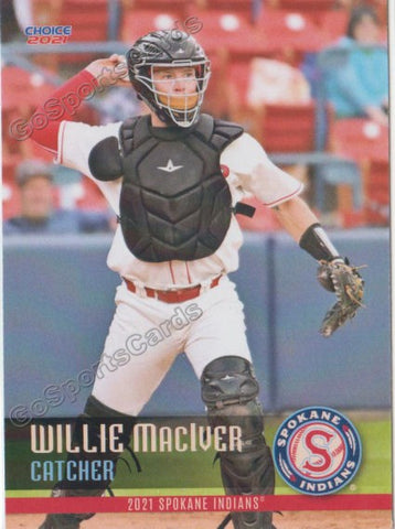 2021 Spokane Indians Willie MacIver
