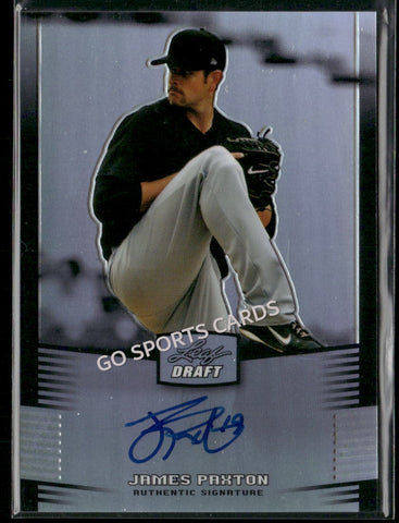 2012 Leaf Metal Draft Silver /99 James Paxton #BA-JP1