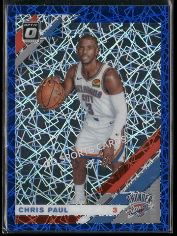2019-20 Donruss Optic Chris Paul Blue Velocity Prizm #103