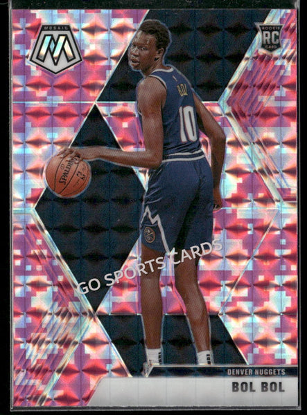 2019-20 Panini Mosaic Bol Bol Pink Camo #222