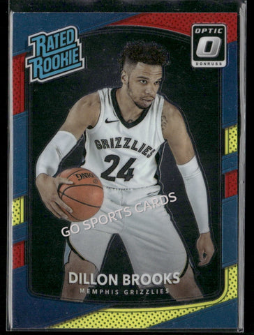 2017-18 Donruss Optic Dillon Brooks Rated Rookie Red Yellow #152