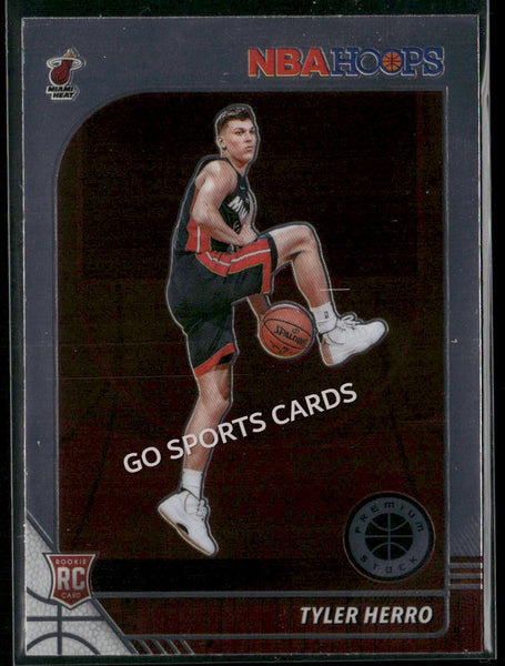 2019-20 Panini Hoops Premium Stock Tyler Herro Variation #210