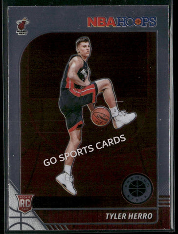 2019-20 Panini Hoops Premium Stock Tyler Herro Variation #210