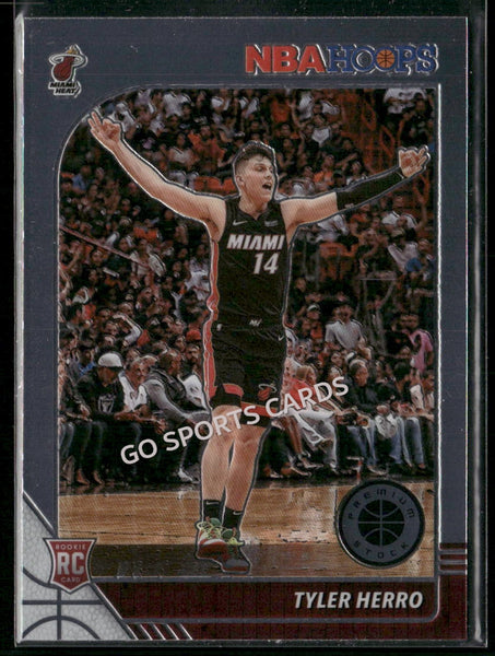 2019-20 Panini Hoops Premium Stock Tyler Herro #210