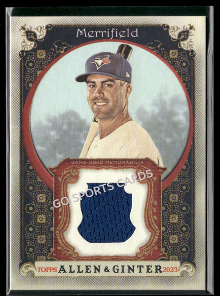 2023 Topps Allen & Ginter Relic Whit Merrifield #AGRB-WME Jersey