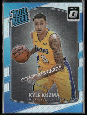 2017-18 Panini Donruss Optic Rated Rookies Kyle Kuzma Holo Silver Prizm #174
