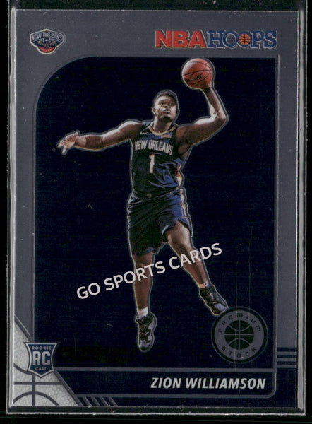 2019-20 Panini NBA Hoops Premium Stock Zion Williamson #258 Variation