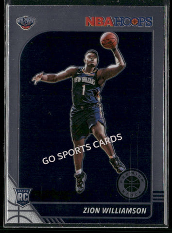2019-20 Panini NBA Hoops Premium Stock Zion Williamson #258 Variation