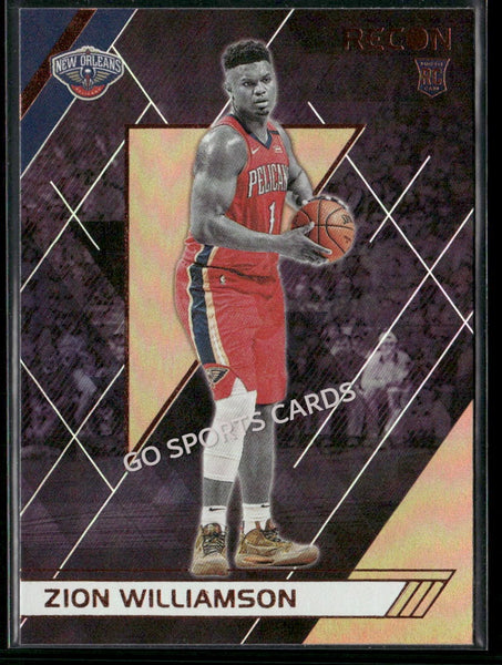 2019-20 Panini Chronicles Zion Williamson Recon Bronze #292