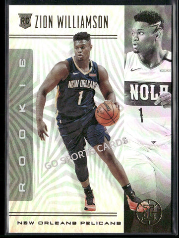 2019-20 Panini Chronicles Zion Williamson Illusions #151