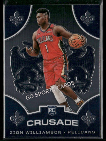 2019-20 Panini Chronicles Zion Williamson Crusade #529