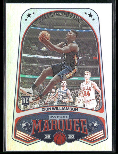 2019-20 Panini Chronicles Zion Williamson Marquee #244