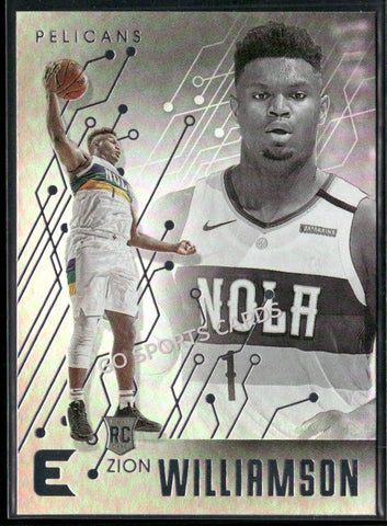 2019-20 Panini Chronicles Zion Williamson Essentials #210