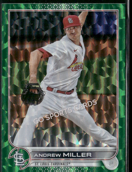 2022 Topps Series 1 Green Foilboard /499 Andrew Miller #39 Foil
