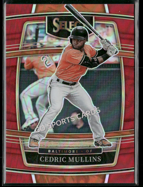 2022 Panini Select Red Prizm /199 Cedric Mullins #31