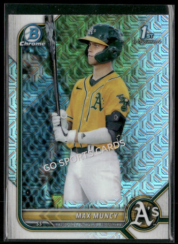 2022 Bowman Chrome Prospects Mojo Refractor Max Muncy #BCP-89 RC