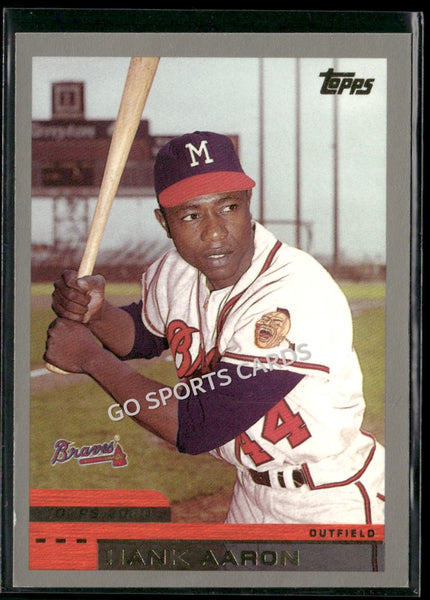 2000 Topps Hank Aaron #44