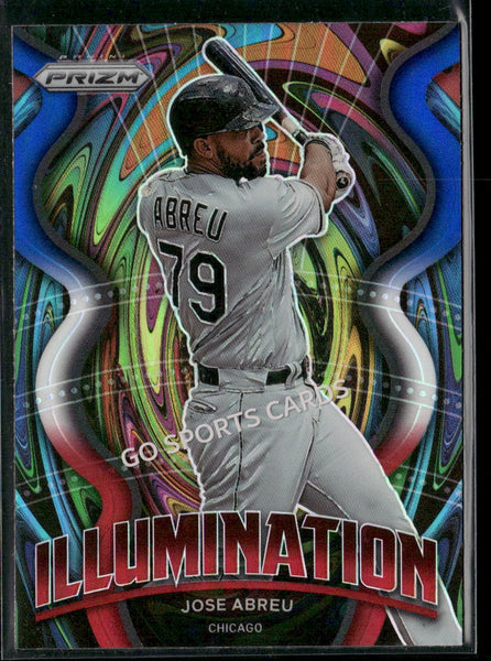 2022 Panini Prizm Illumination Red White Blue Jose Abreu #IL-2