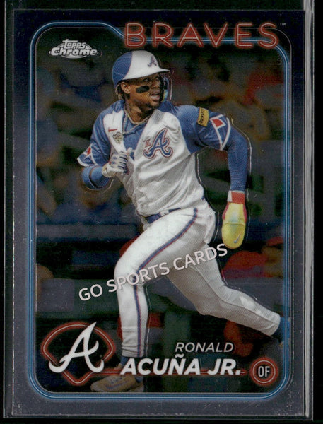 2024 Topps Chrome Ronald Acuna Jr #250