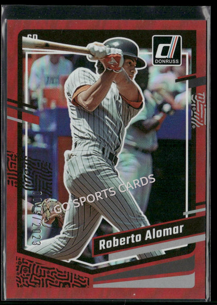 2023 Donruss Holo Red /2023 Roberto Alomar #151