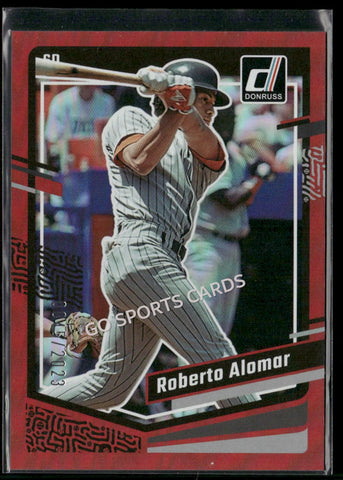 2023 Donruss Holo Red /2023 Roberto Alomar #151