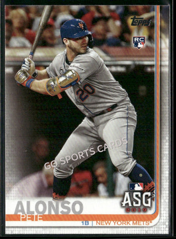 2019 Topps Update Pete Alonso ASG All Star #US47 RC Rookie