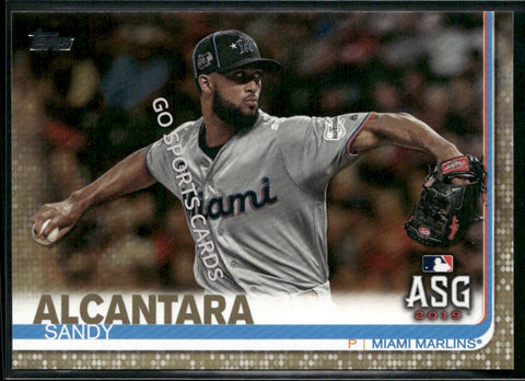 2019 Topps Update All Star Gold /2019 Sandy Alcantara #US104