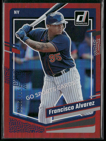 2023 Donruss Holo Red /2023 Francisco Alvarez #149 RC