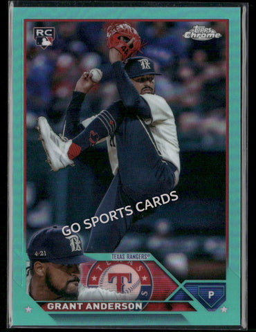 2023 Topps Chrome Aqua Refractors /199 Grant Anderson #USC161 RC