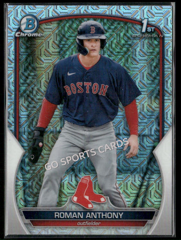 2023 Bowman Chrome Prospects MOJO Roman Anthony 1st #BCP-71 RC C