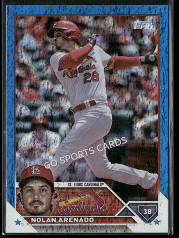 2023 Topps Blue Foilboard /999 Nolan Arenado #500
