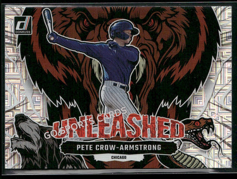 2023 Panini Donruss Unleashed Vector Pete Crow-Armstrong #U10 RC