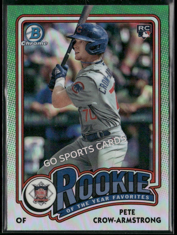 2024 Bowman Chrome Pete Crow-Armstrong #ROY-13 RC