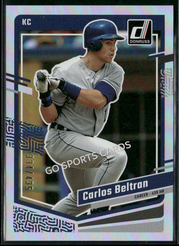 2023 Donruss Career Stat Line Carlos Beltran /435 #161