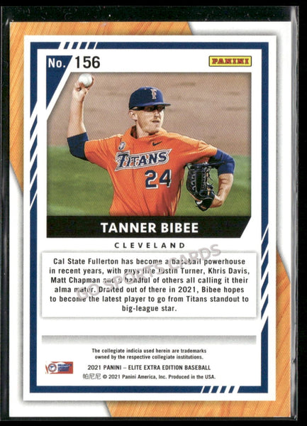 2021 Elite Extra Edition Turn of the Century /121 Tanner Bibee #156 RC