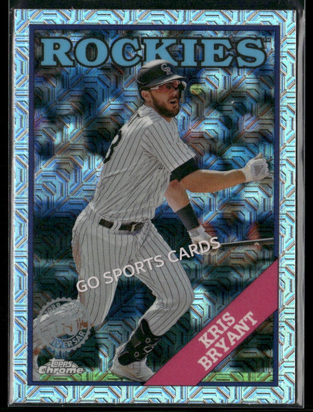 2023 Topps 35th Anniversary 1988 Mojo Refractor Kris Bryant T88C-97