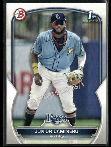 2023 Bowman 1st Junior Caminero #BP-61 RC