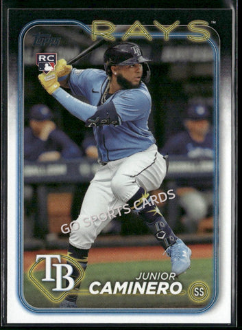 2024 Topps Series 2 Junior Caminero #628 RC