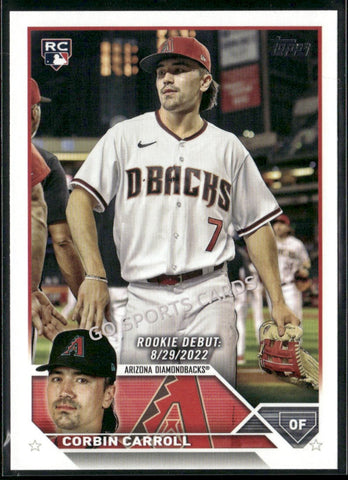 2023 Topps Update Corbin Carroll #US244 RC
