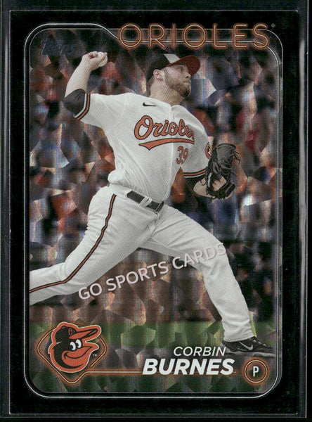 2024 Topps Series 2 Black Foil Corbin Burnes #501
